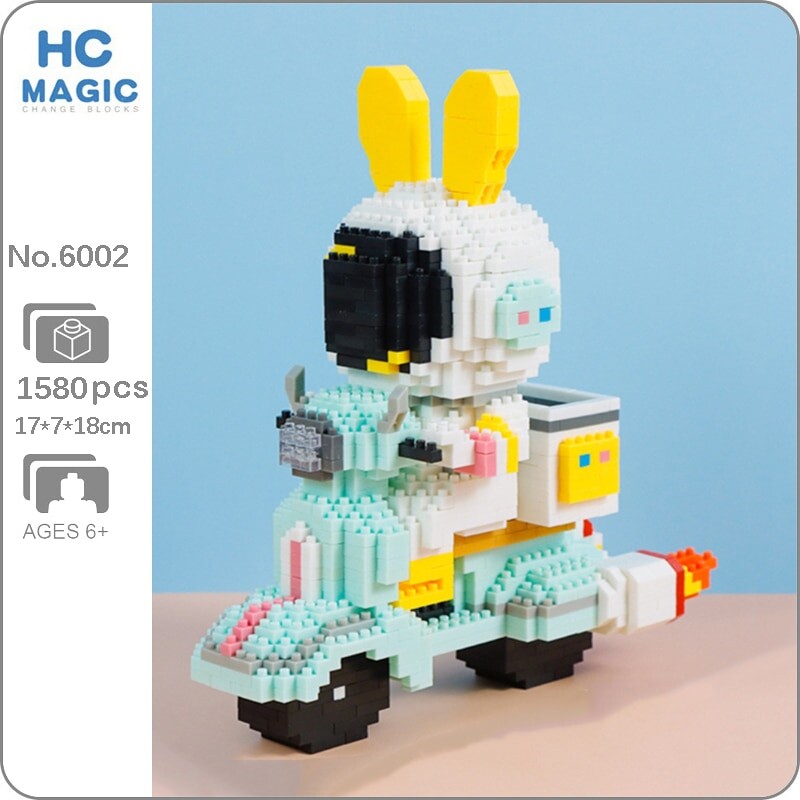 HC Magic 6002 Rabbit Astronaut Express Motorcycle