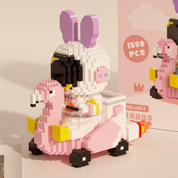 HC Magic 6003 Rabbit Astronaut Swan Swing Car