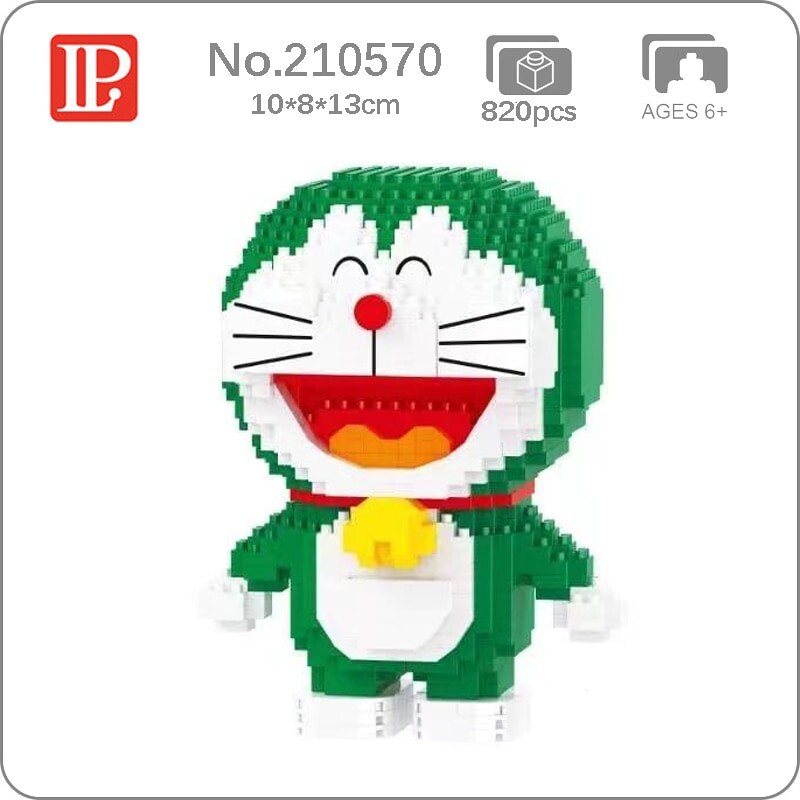 LP 210570 Doraemon in Green Smiling