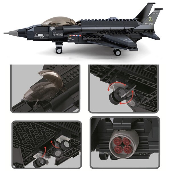 Sluban B0510 Air Force: F-35 
