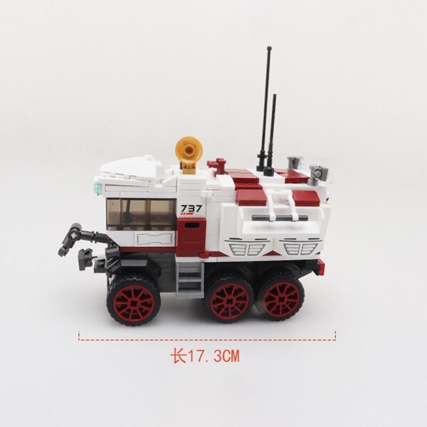 Sluban B0737 Space Adventure Mars Exploration Rover Car Turck Astronaut