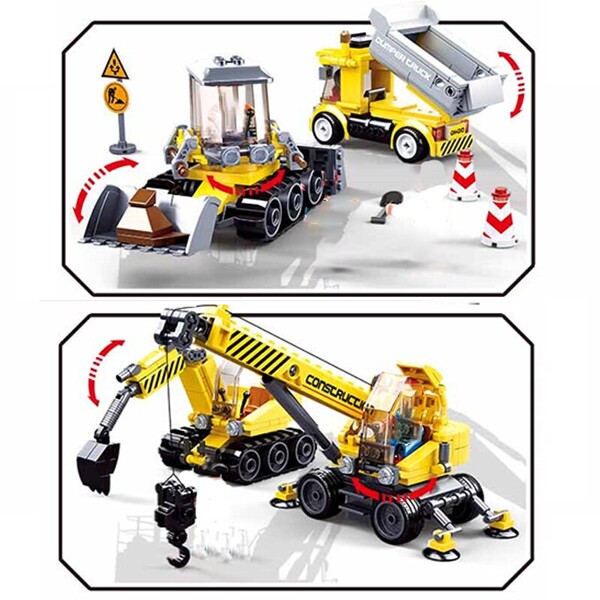 Sluban B0810 Construction Vehicle