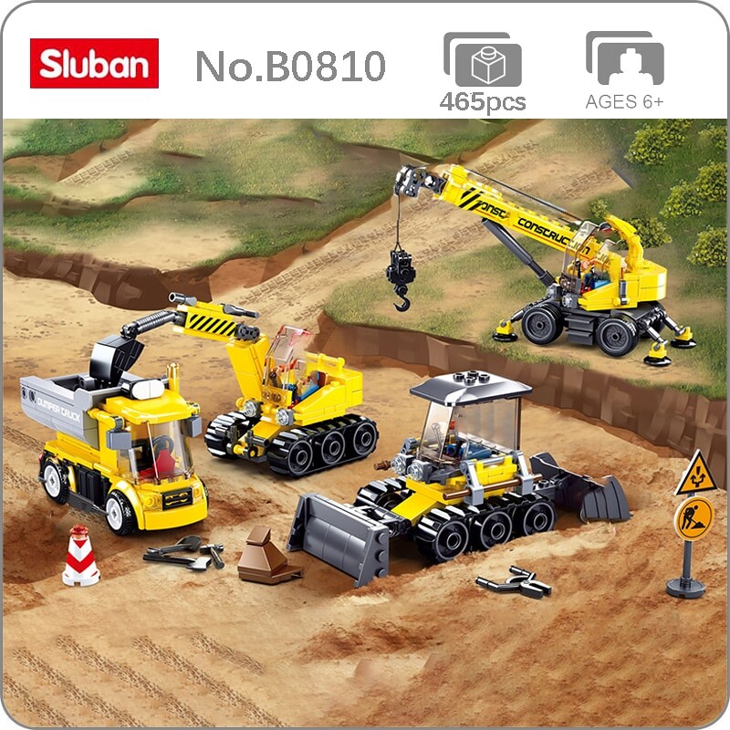Sluban B0810 Construction Vehicle
