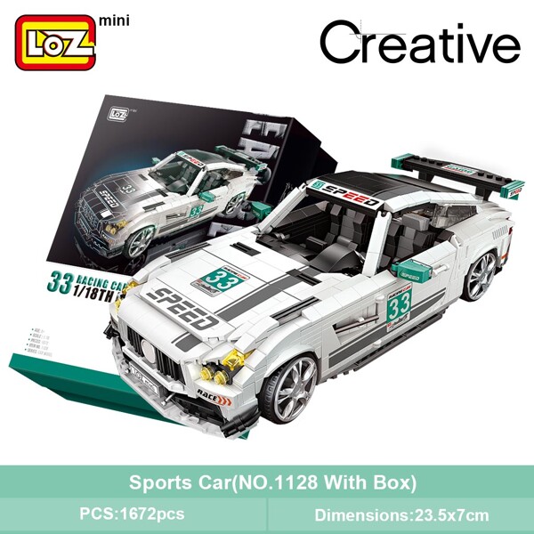 LOZ 1128 Super Running Car