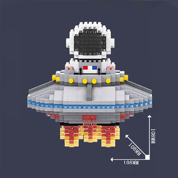 Balody 18359 Spaceman Flying UFO