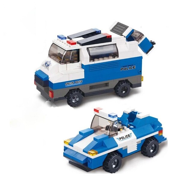 Sluban B0189 Prisoner Transport Vehicle Building Set