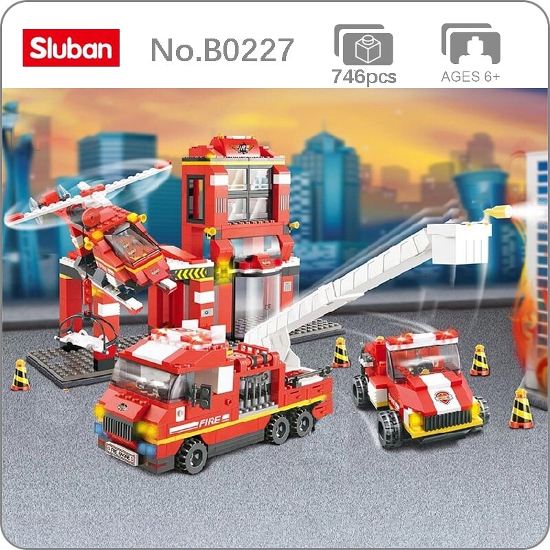 Sluban B0227 Fire Station