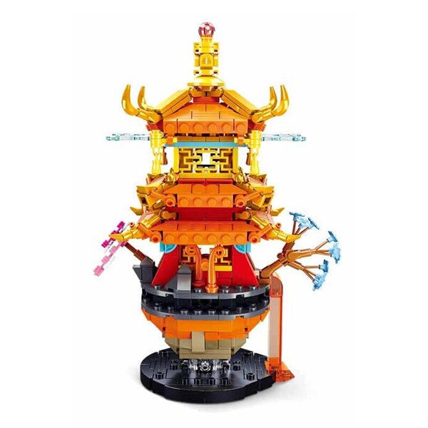 Sluban B1002 Penglai Fairy Pavilion Palace