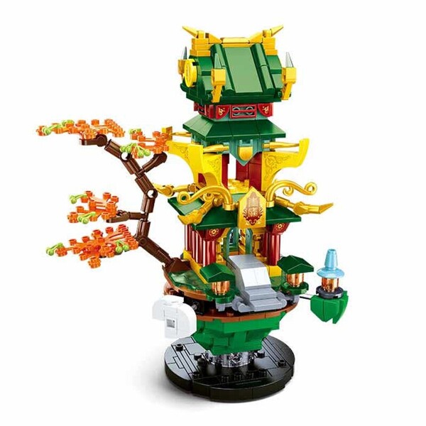 Sluban B1003 Ancient Tree Fairy Pavilion Tower Palace