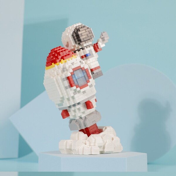 Balody 18362 Astronaut with Rocket Exploring Space Journey