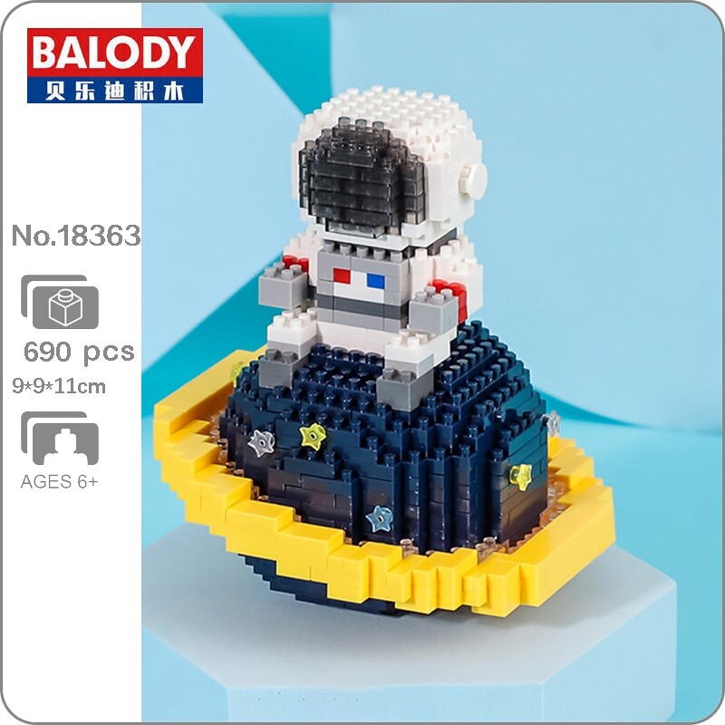 Balody 18363 Space Journey Exploration Astronaut Earth