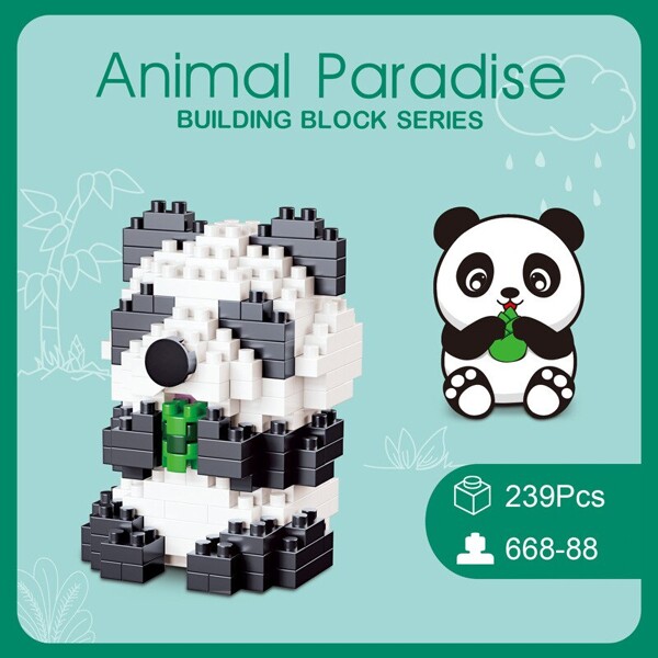 DAIA 66885-66890 Animal Paradise World