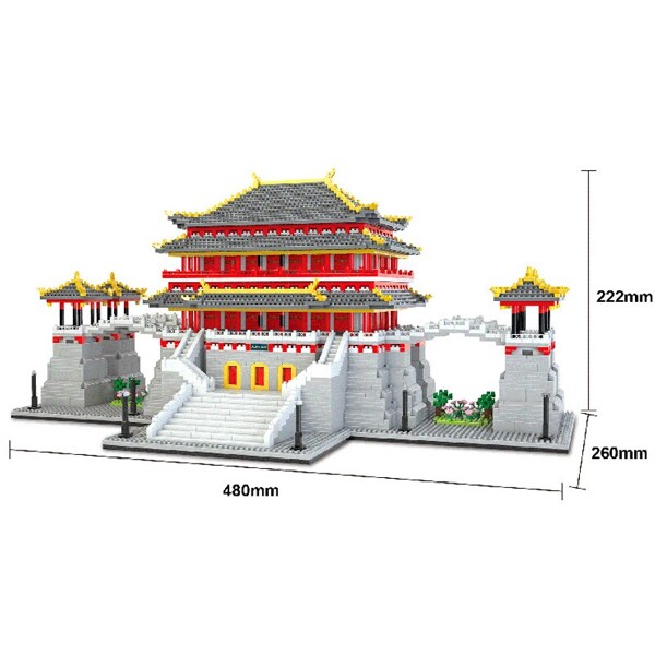 Lezi 8187 Ancient Tang Paradise Palace
