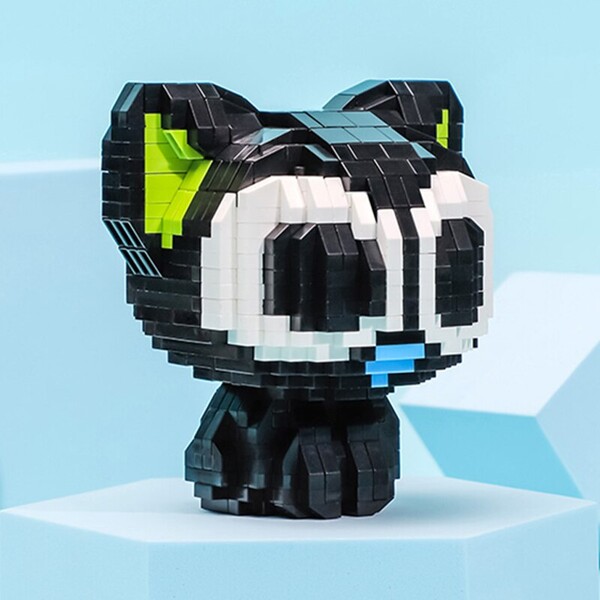 Balody 18315 Big Eyes Black Cat