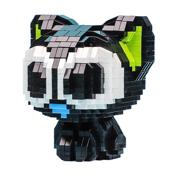 Balody 18315 Big Eyes Black Cat