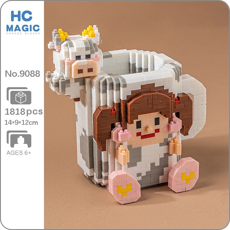 HC Magic 9088 Girl with Cow Mug