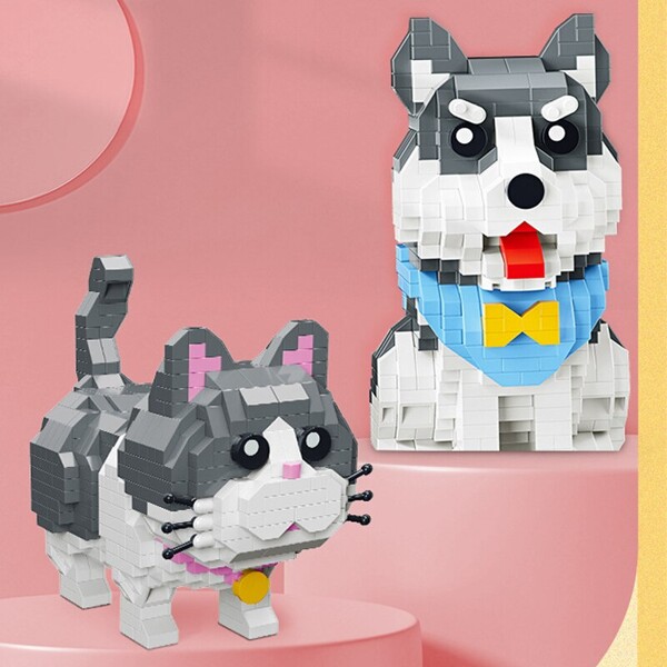 HC Magic 93001-93004 Animal World Cat and Dog