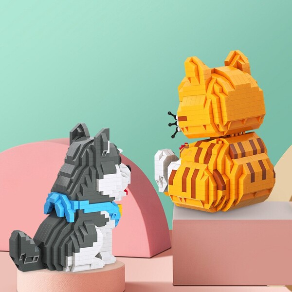 HC Magic 93001-93004 Animal World Cat and Dog