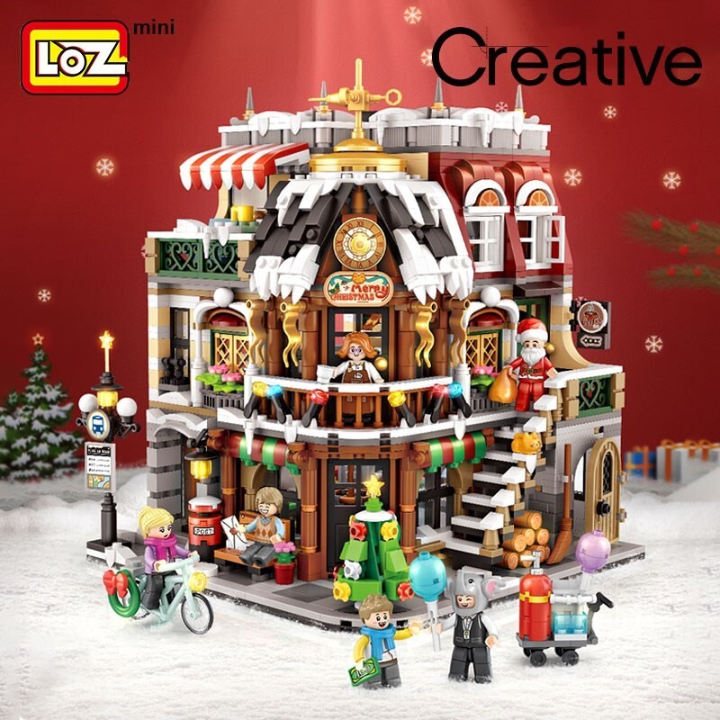 LOZ 1054 Christmas Cafe