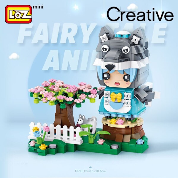 LOZ 1662-1665 Mini Fairy Tale Animal Series