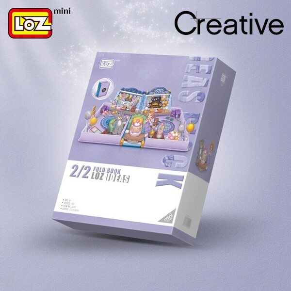 LOZ 1229 Fairy Tale Folding Wedding Book