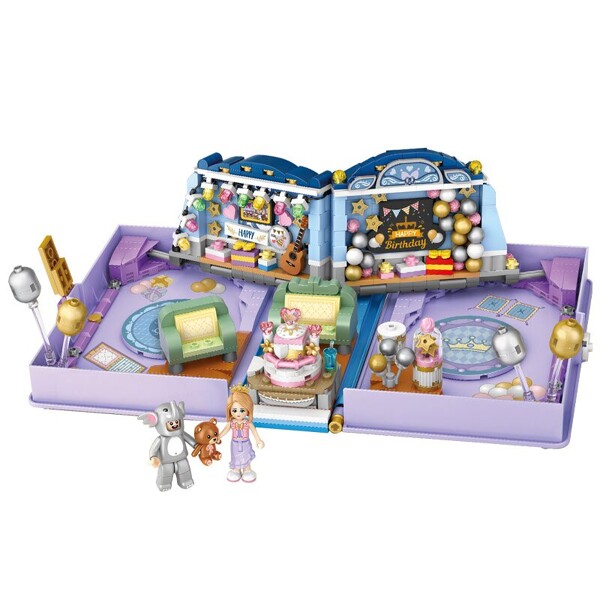 LOZ 1229 Fairy Tale Folding Wedding Book