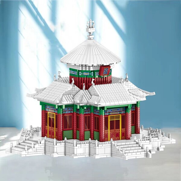 Lezi 8210 Ancient Emperor Snowy Spring Palace