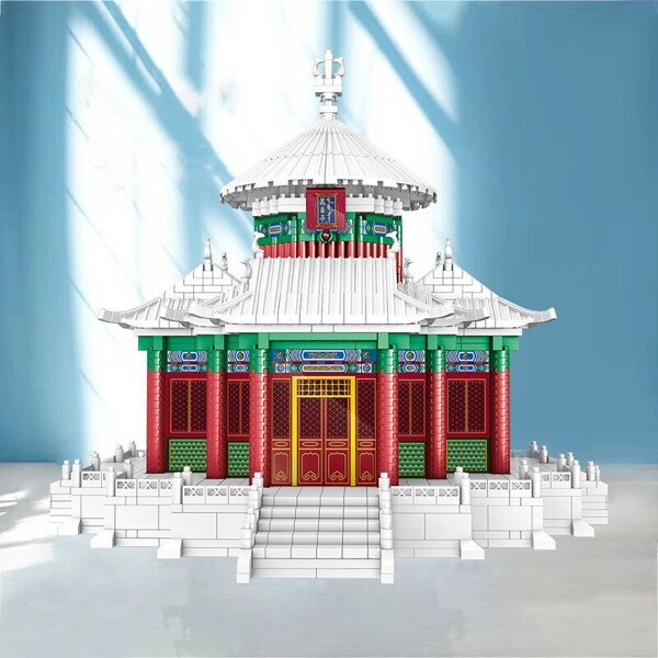 Lezi 8210 Ancient Emperor Snowy Spring Palace