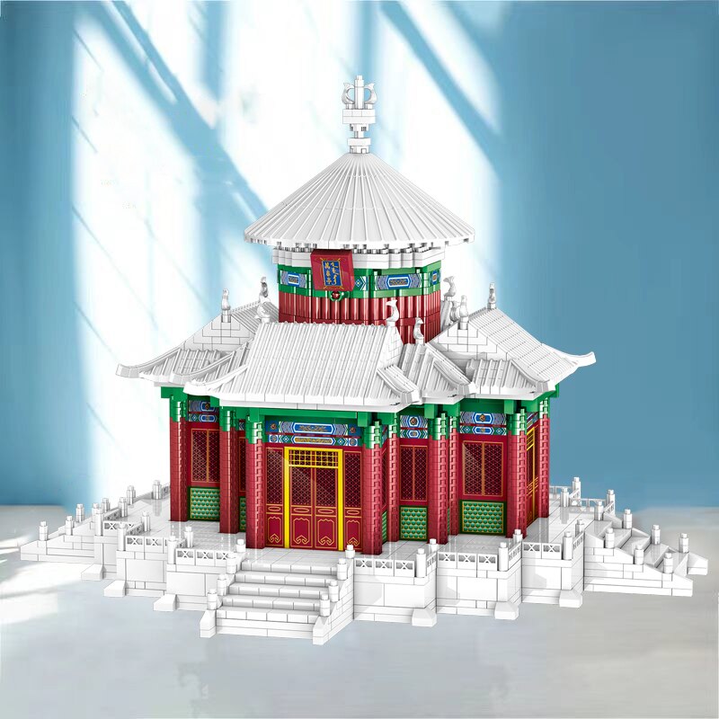 Lezi 8210 Ancient Emperor Snowy Spring Palace