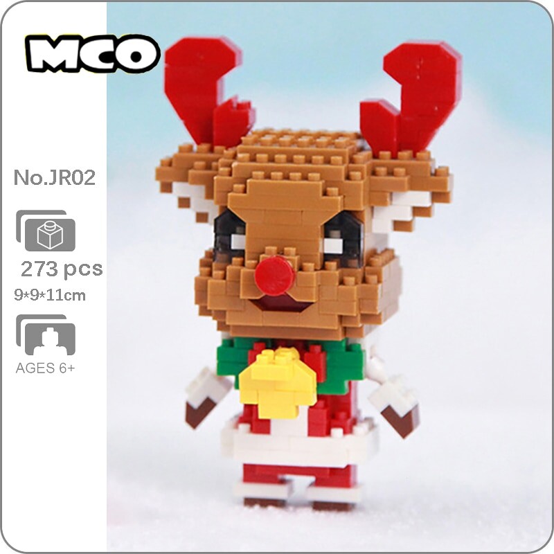 MCO JR02 Christmas Elk Deer with Bell