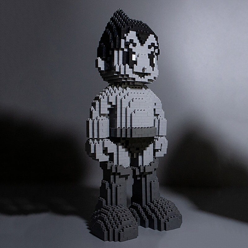 SC 9002-5 Astroboy Mighty Atom Black-and-White