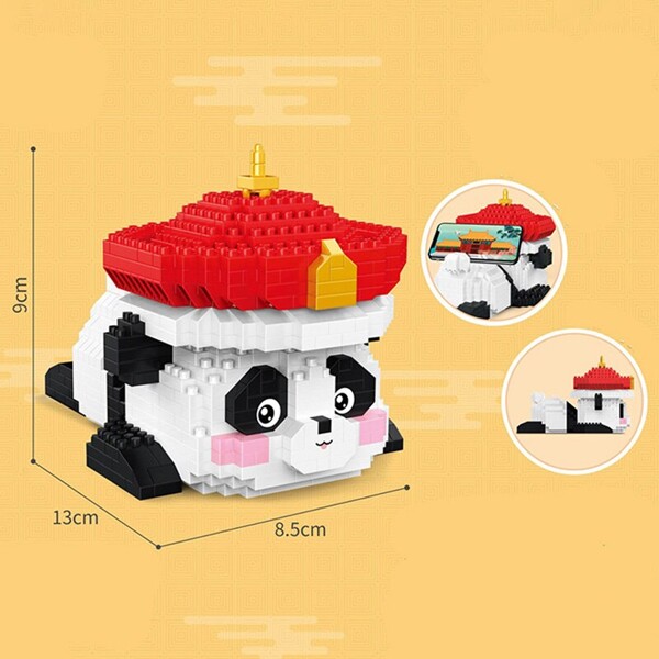 YKO 1122 China Ancient Emperor Panda Phone Holder