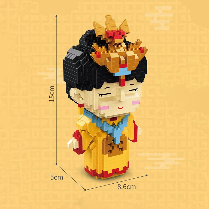 YKO 2153 China Ancient Queen Phoenix Coronet and Robe