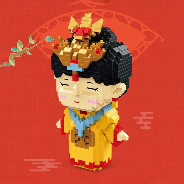 YKO 2153 China Ancient Queen Phoenix Coronet and Robe