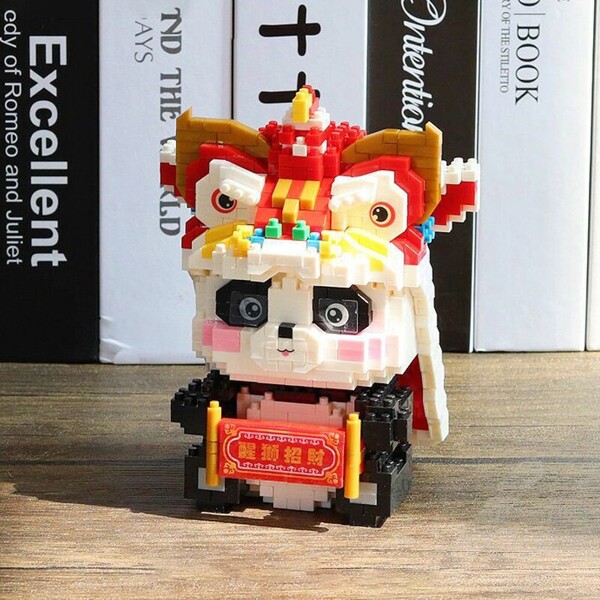 YKO 2154 China Ancient Panda Lion Dance
