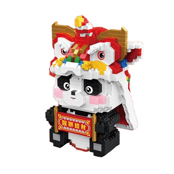 YKO 2154 China Ancient Panda Lion Dance