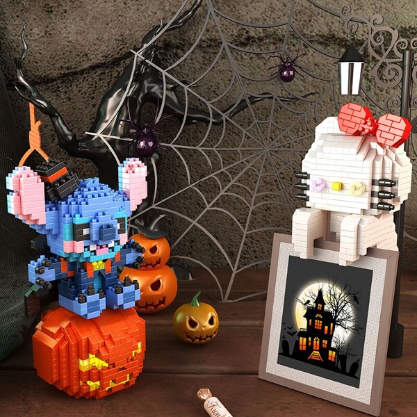 YKO 2165-2170 Halloween Pumpkin Animals with LED Lighting