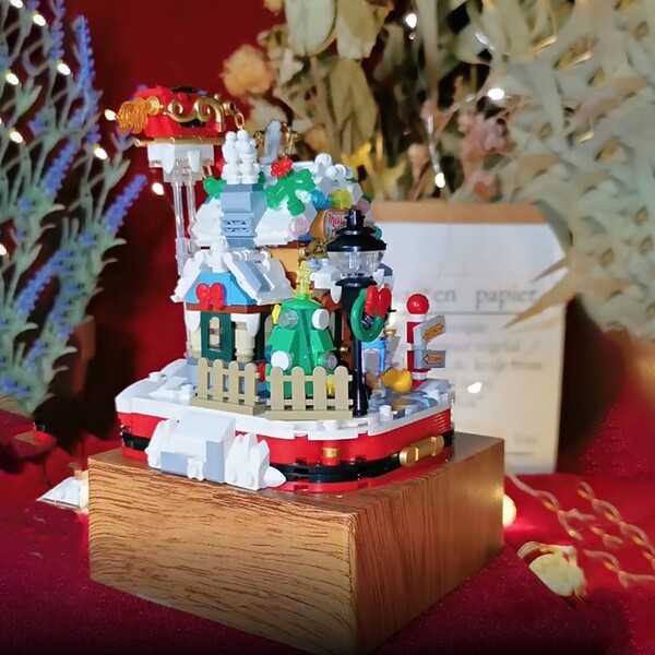 LOZ 1238 Merry Christmas Music Box