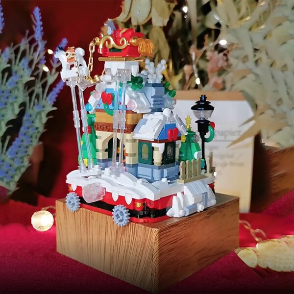 LOZ 1238 Merry Christmas Music Box