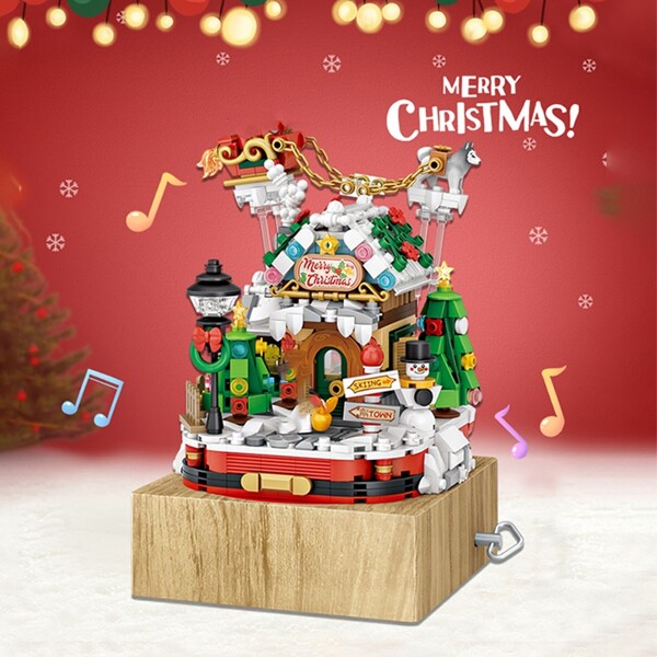 LOZ 1238 Merry Christmas Music Box
