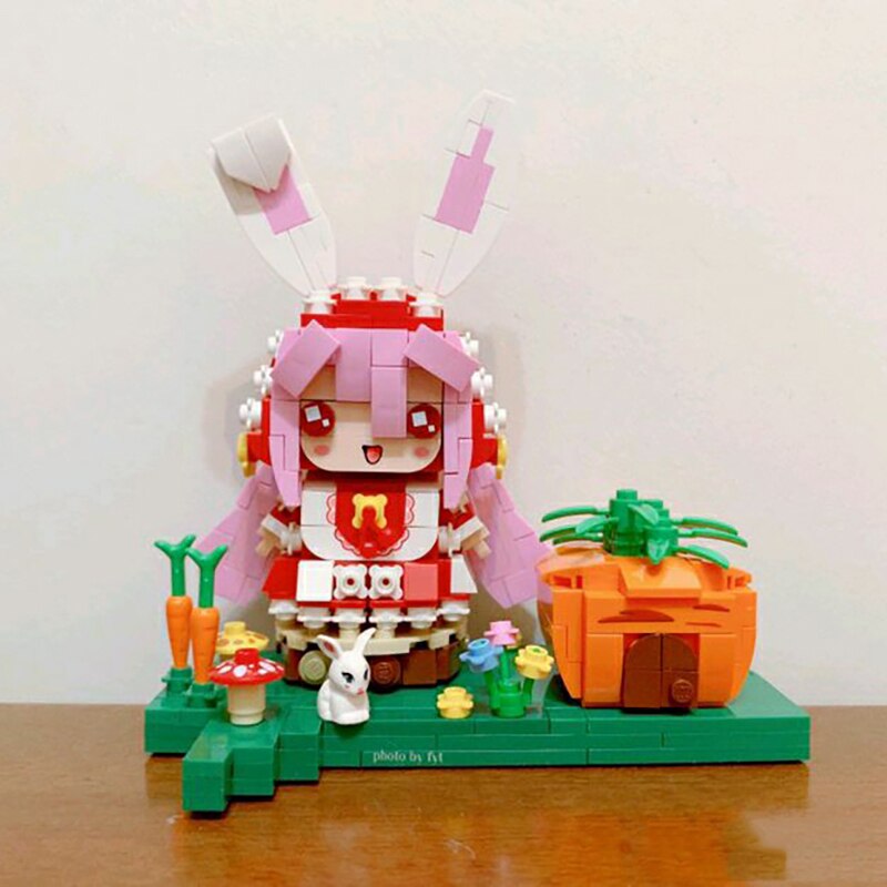 LOZ 1663 Rabbit Doll and Carrot