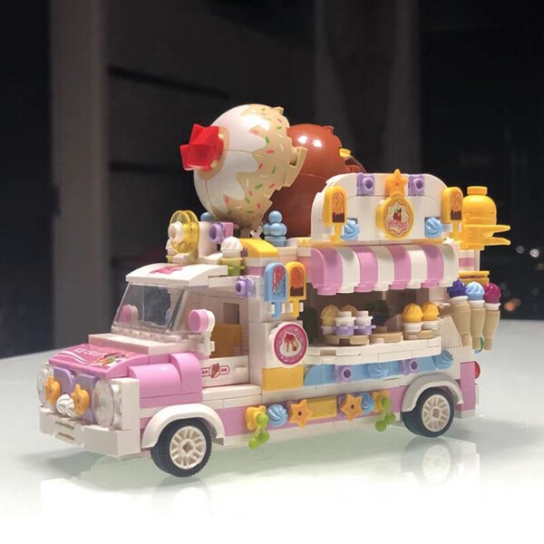 Lezi 00886-00891 Food Cart Car