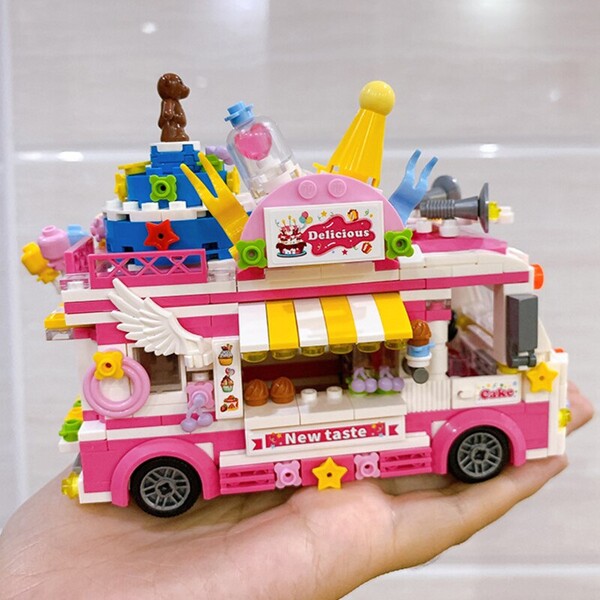 Lezi 00886-00891 Food Cart Car