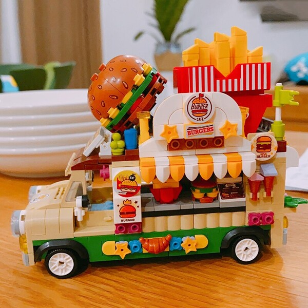Lezi 00886-00891 Food Cart Car