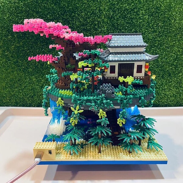 Balody 16260 Peach Tree House Pavilion with LED Light