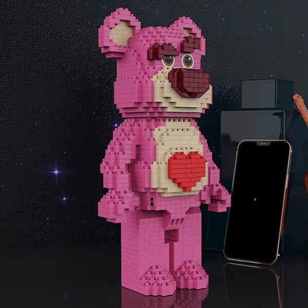 HC Magic 6038 Strawberry Bear with Storage Box