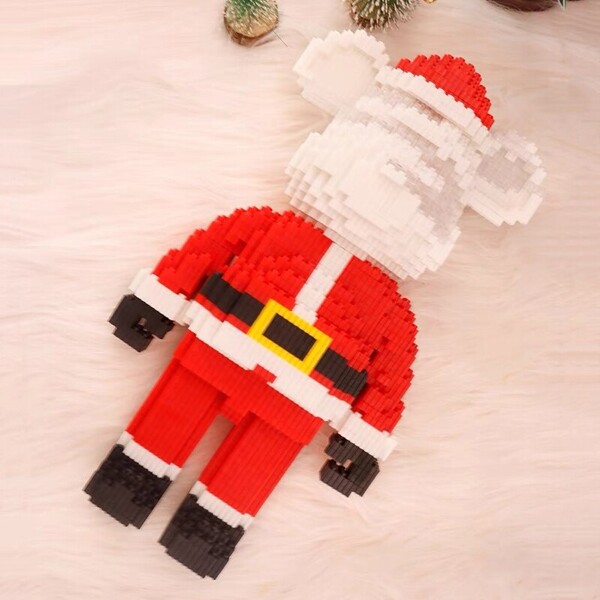 HCP 18076 Santa Claus Bear with LED Light