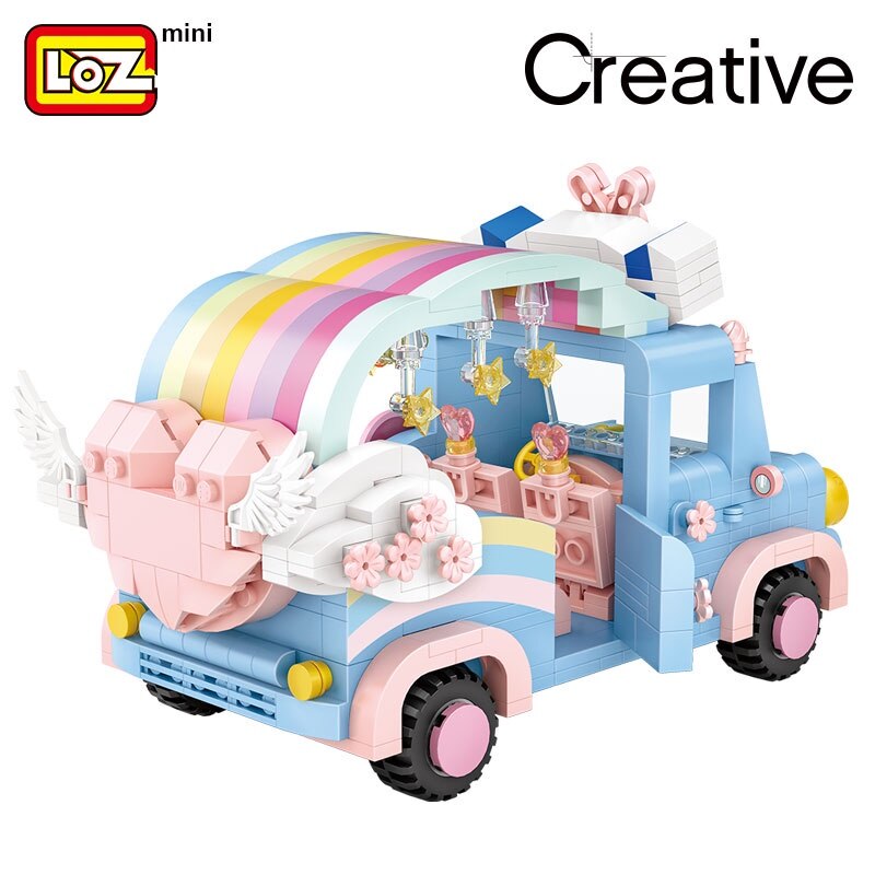 LOZ 1133 Rainbow Car