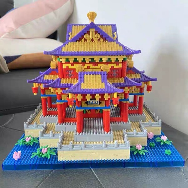 Lezi 8206-8209 Ancient Summer Palace