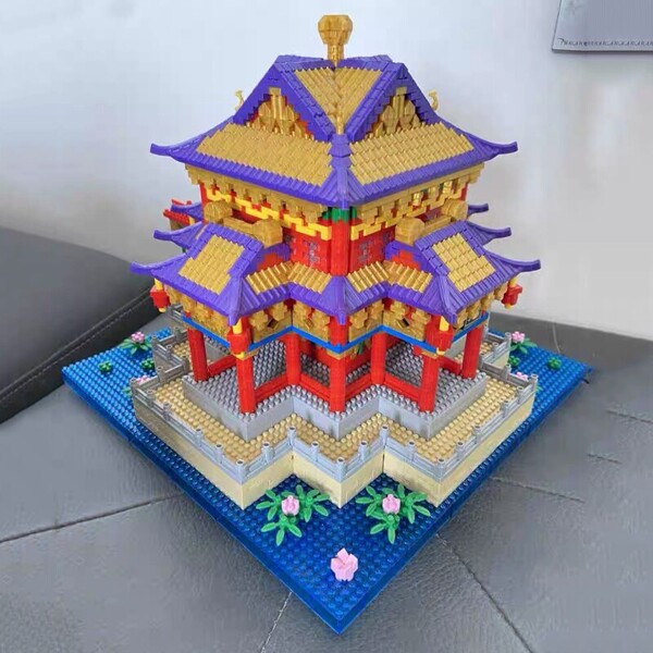 Lezi 8206-8209 Ancient Summer Palace